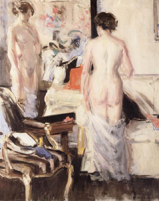Francis Campbell Boileau Cadell The Model Spain oil painting art